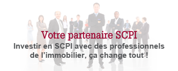 Votre partenaire SCPI - Investir en SCPI avec des profesionnels de l'immobilier, ça change tout !