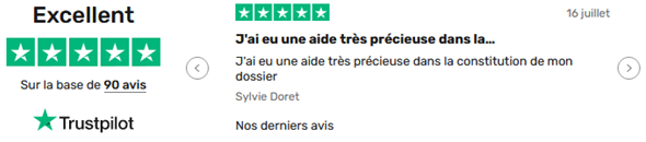 Avis Trustpilot Crédit SCPI
