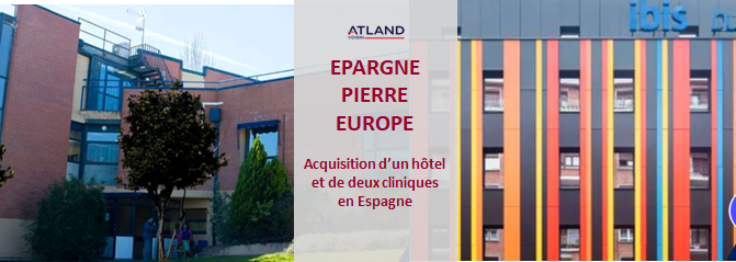 Acquisition-Epargne Pierre Europe- Espagne