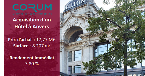 Acquisition Hotel Corum