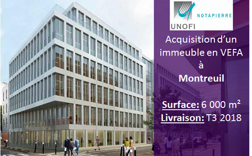 Acquisition Montreuil Notapierre