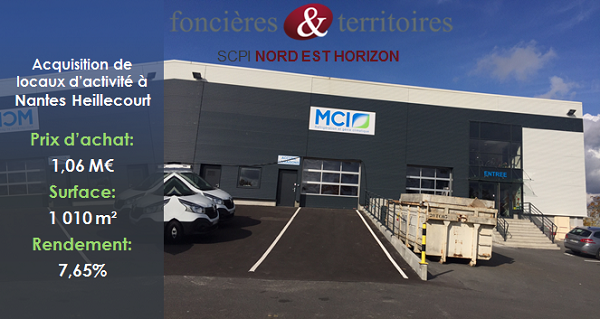 Acquisition Nord Est Horizon Heillecourt