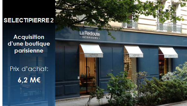 Acquisition Paris Selectipierre  2