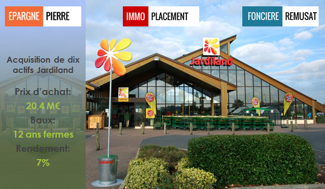 Acquisition voisin actifs Jardiland