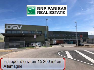 BNP Paribas REIM acquiert un entrepot logistique en Allemagne 01