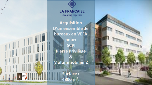 La Francaise REM acquiert un ensemble de 4 800 m2 a Toulouse