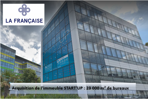 La Francaise Real Estate Managers acquiert l immeuble Smart up a Chatillon