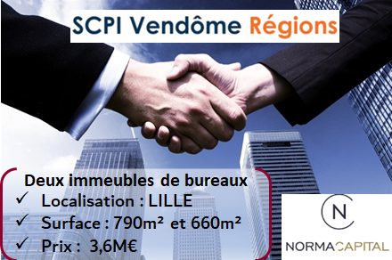 La SCPI Vendome regions acquiert deux immeubles de bureaux