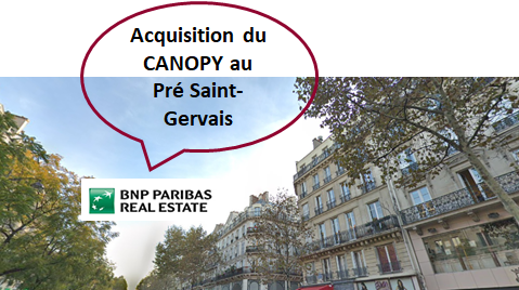 Nouvelle acquisition pour BNP PARIBAS  le CANOPY