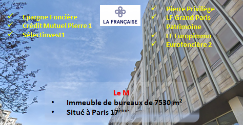 Paris 17e   La Francaise REM acquiert le M aupres de 6eme Sens Immobilier 01