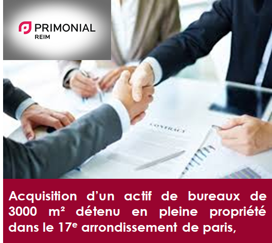 Primonial REIM acquiert un actif tertiaire de 3 000 m2 03