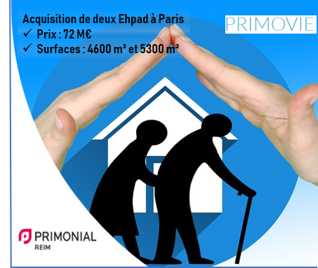 Primonial Reim acquiert deux Ehpad pour le compte de Primovie 01