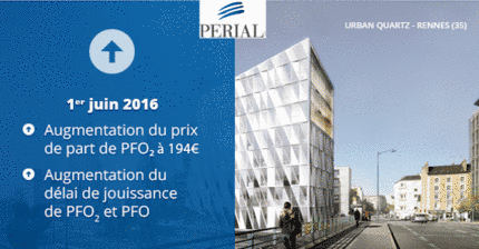 Prix de part PFO2