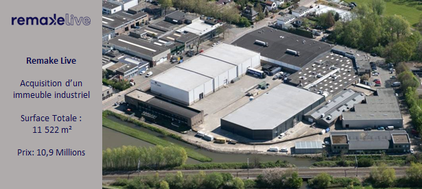 Remake Live signe une nouvelle operation en sale   leaseback aux Pays-Bas a plus de 7  